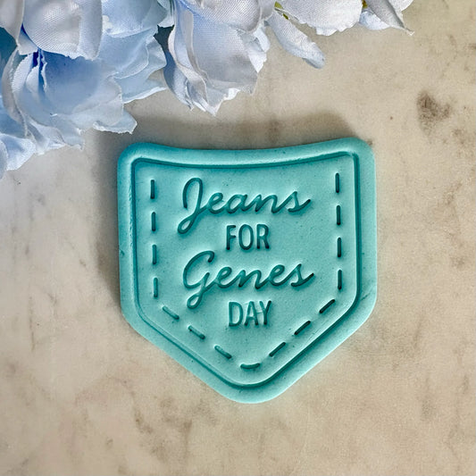 Jeans for Geans Day (pocket) Cookie Cutter & Fondant Embosser