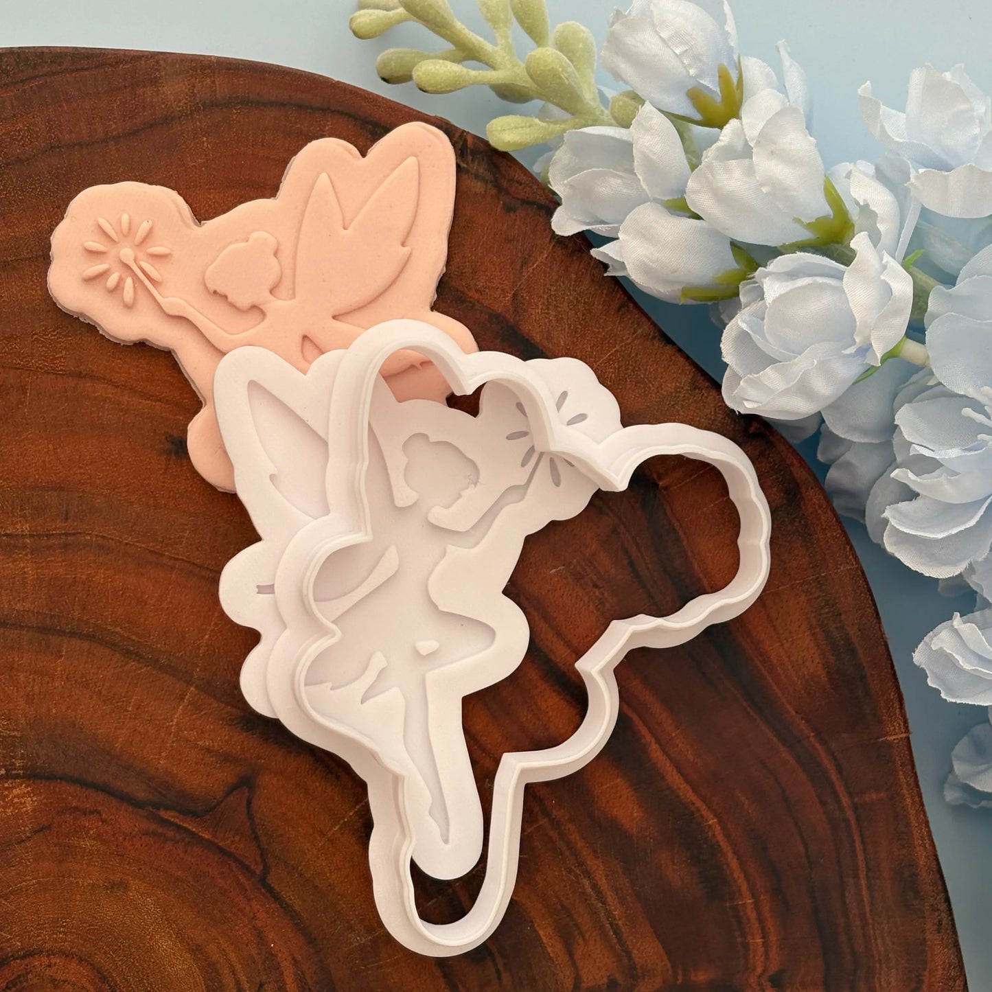 Fairy Silhouette Cookie Cutter & Fondant Debosser