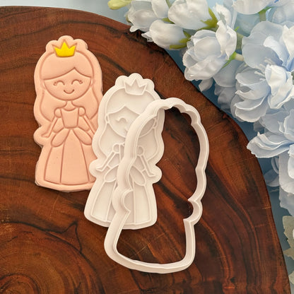 Princess Cookie Cutter & Fondant Embossers