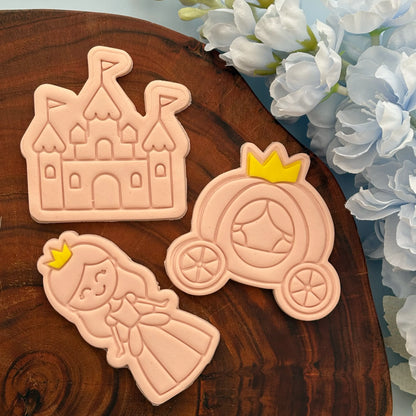 Princess Cookie Cutter & Fondant Embossers