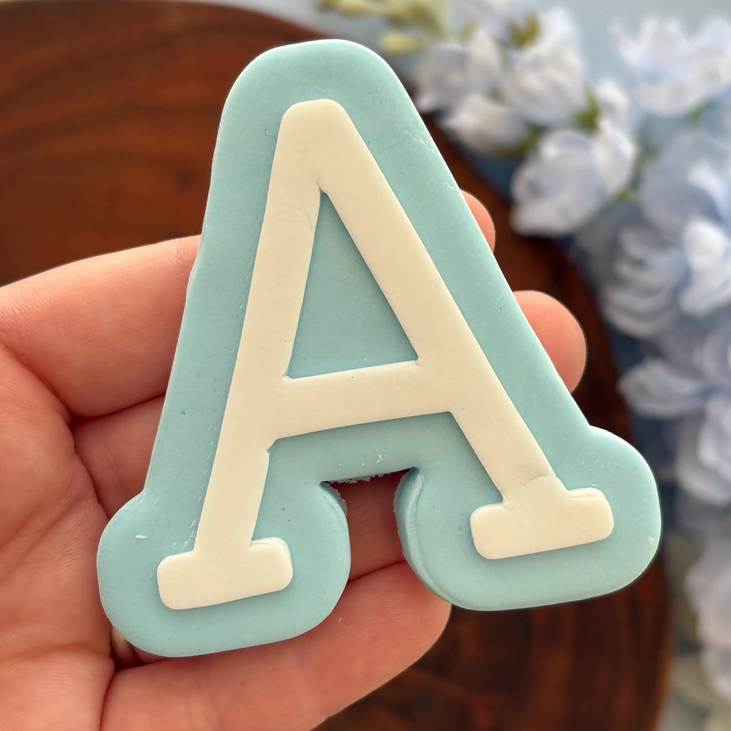 Alphabet Letter Cookie Cutter & Fondant Debosser