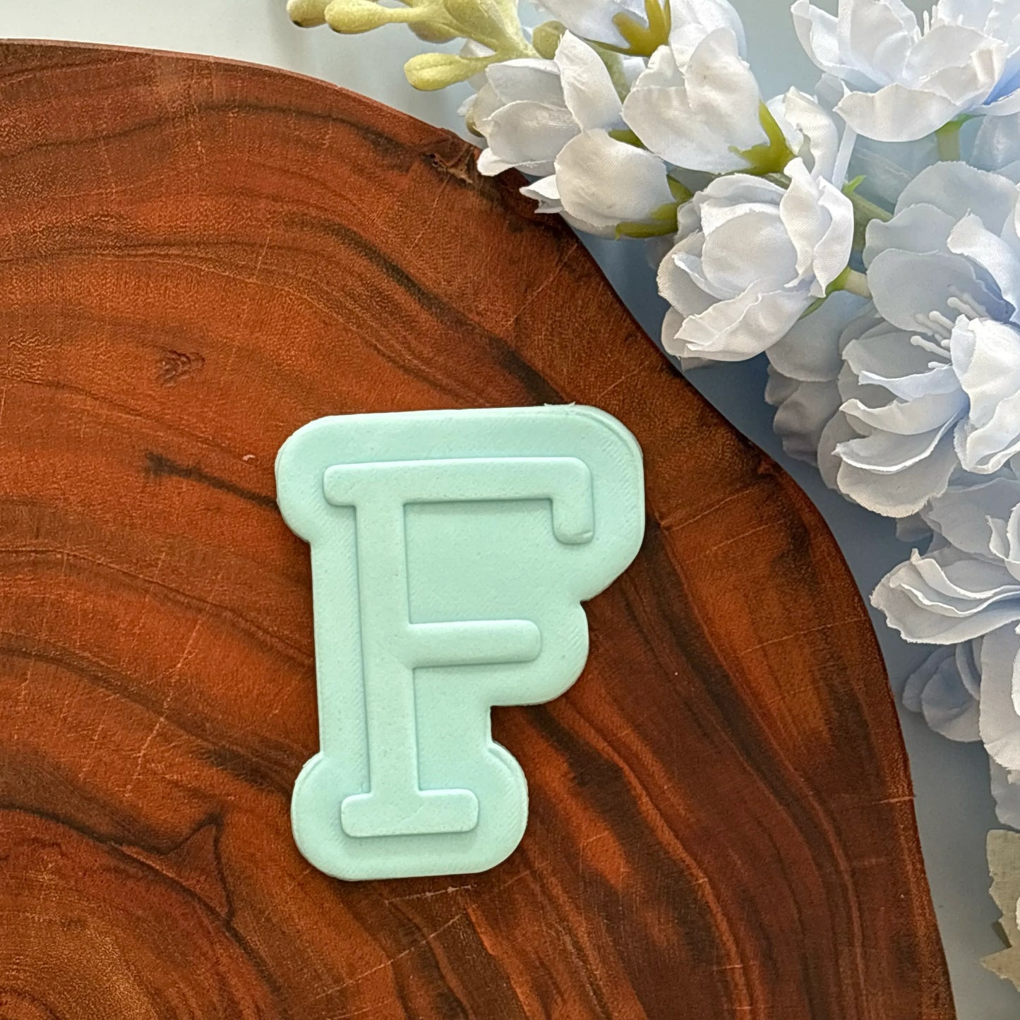 Alphabet Letter Cookie Cutter & Fondant Debosser