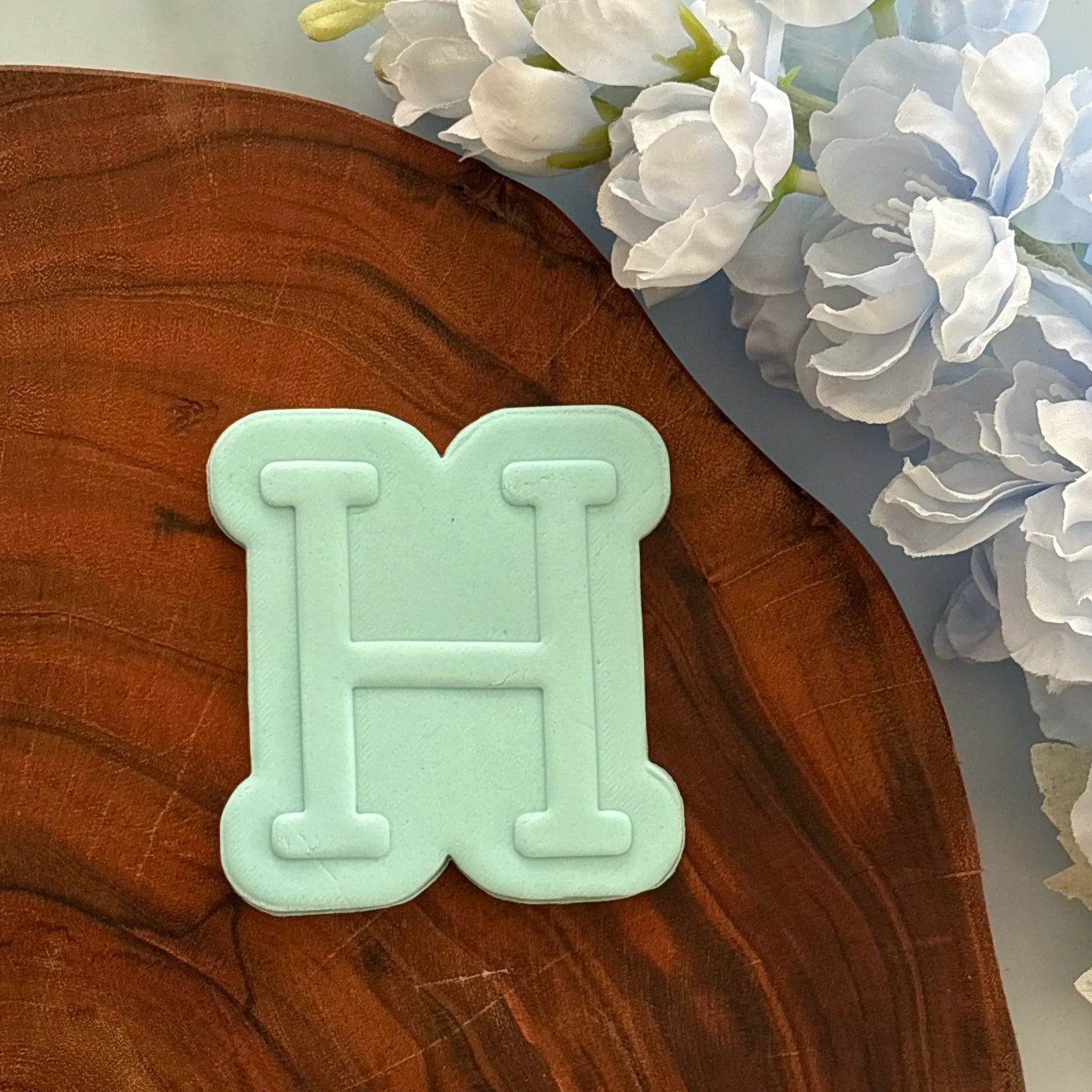 Alphabet Letter Cookie Cutter & Fondant Debosser