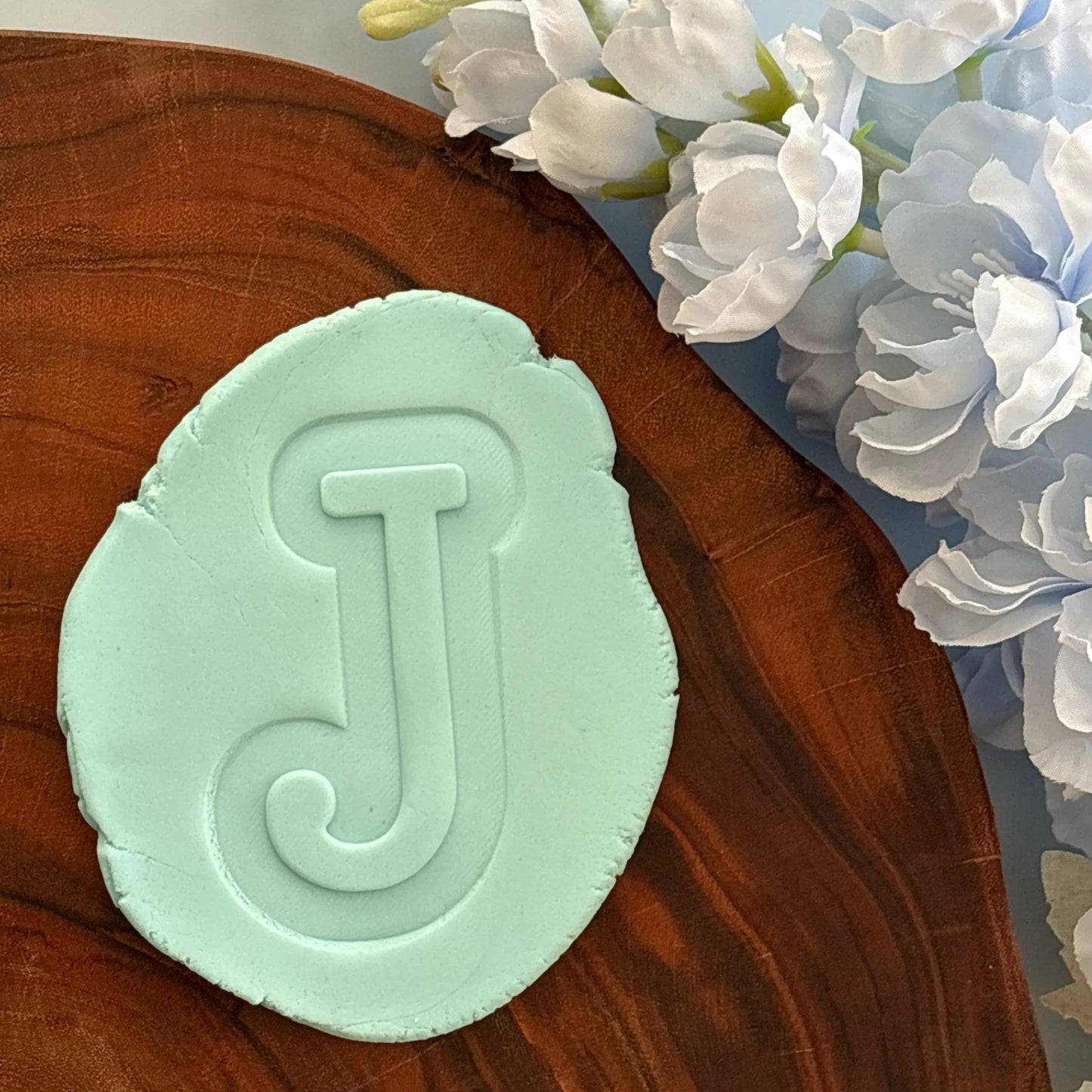Alphabet Letter Cookie Cutter & Fondant Debosser