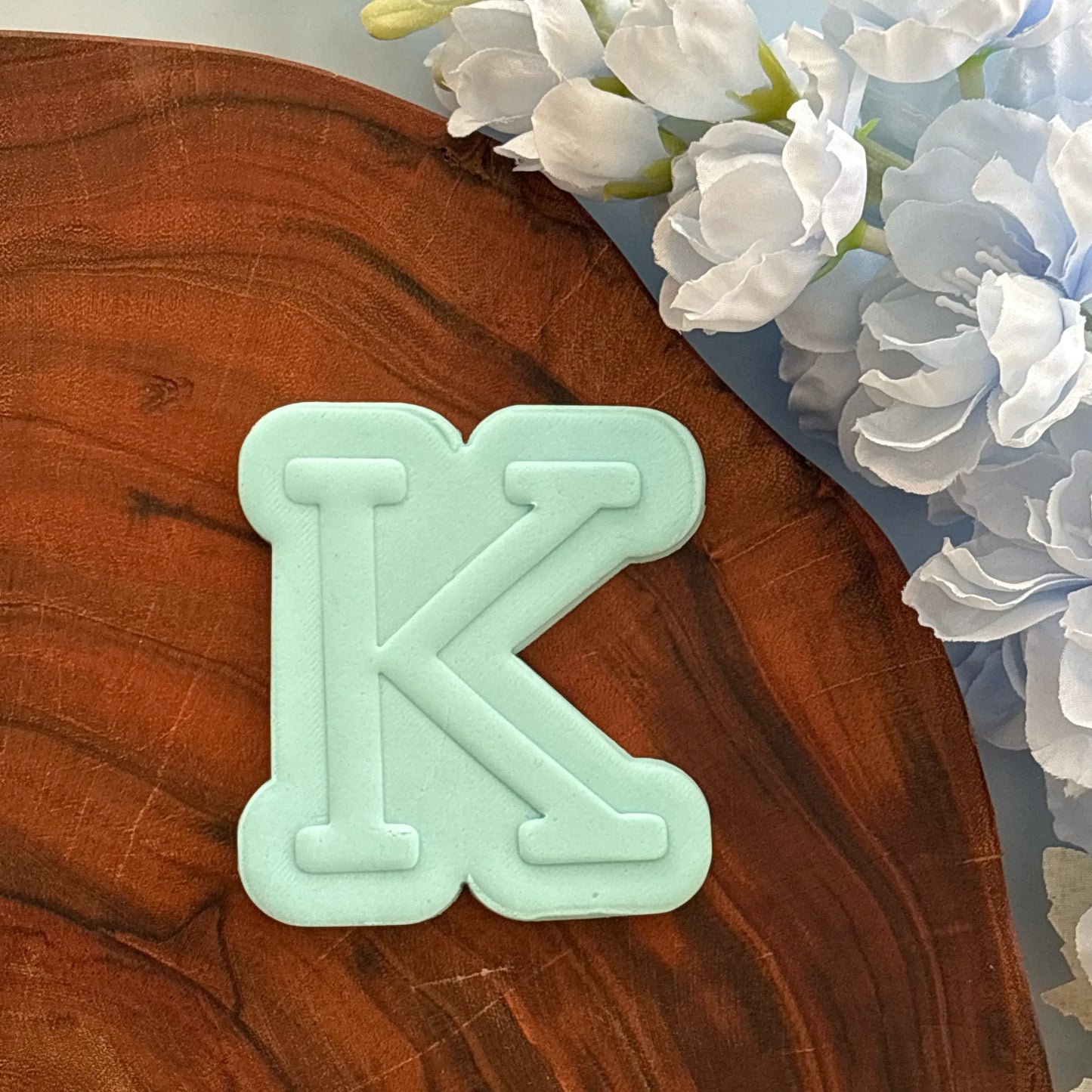 Alphabet Letter Cookie Cutter & Fondant Debosser