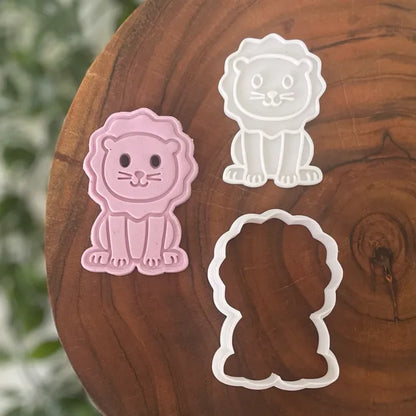 Jungle Animals Cookie Cutters & Fondant Embossers