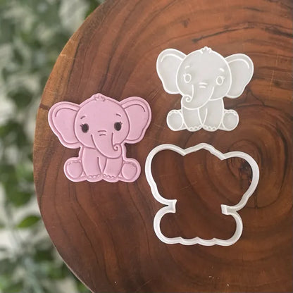 Jungle Animals Cookie Cutters & Fondant Embossers
