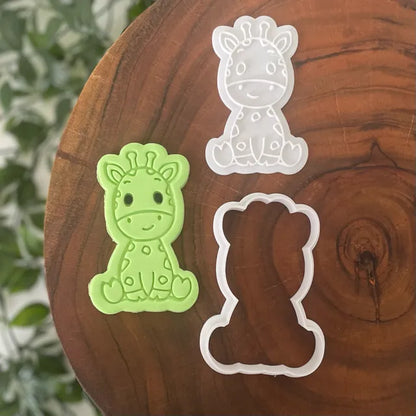 Jungle Animals Cookie Cutters & Fondant Embossers