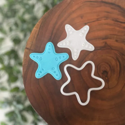 Star Fish Cookie Cutter & Fondant Embosser