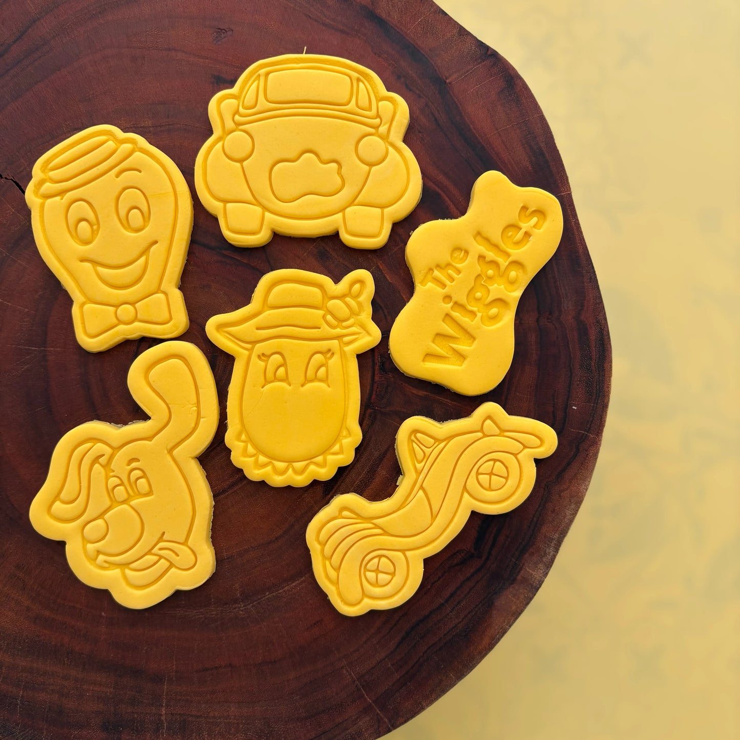 Wiggles Cookie Cutters & Fondant Embossers