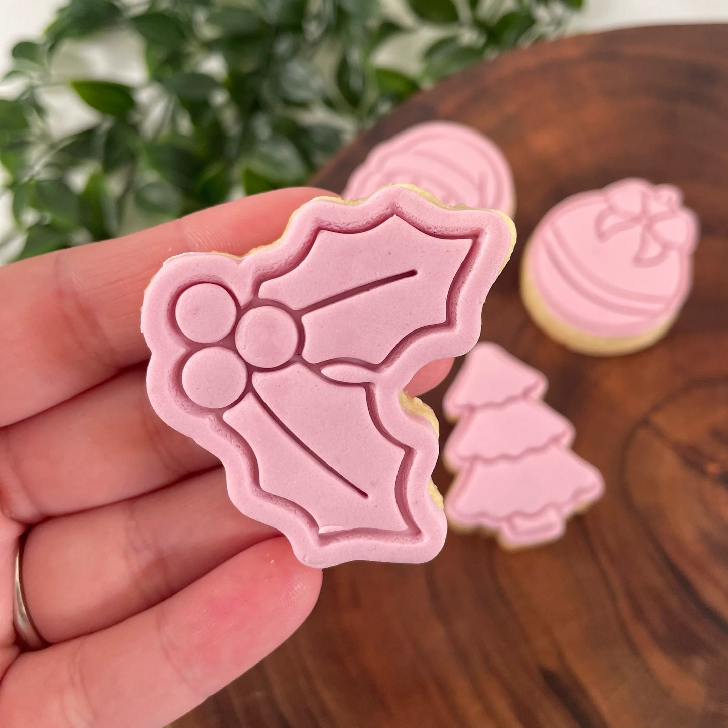 Christmas Mini SET Cookie Cutter & Fondant Embosser