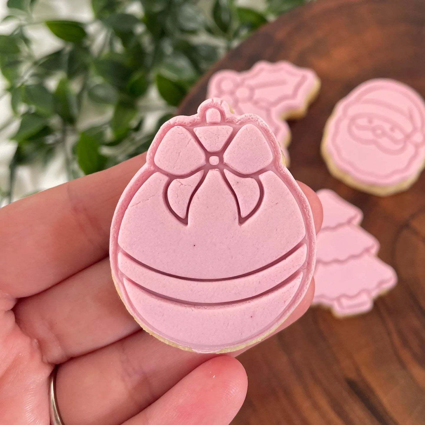 Christmas Mini SET Cookie Cutter & Fondant Embosser