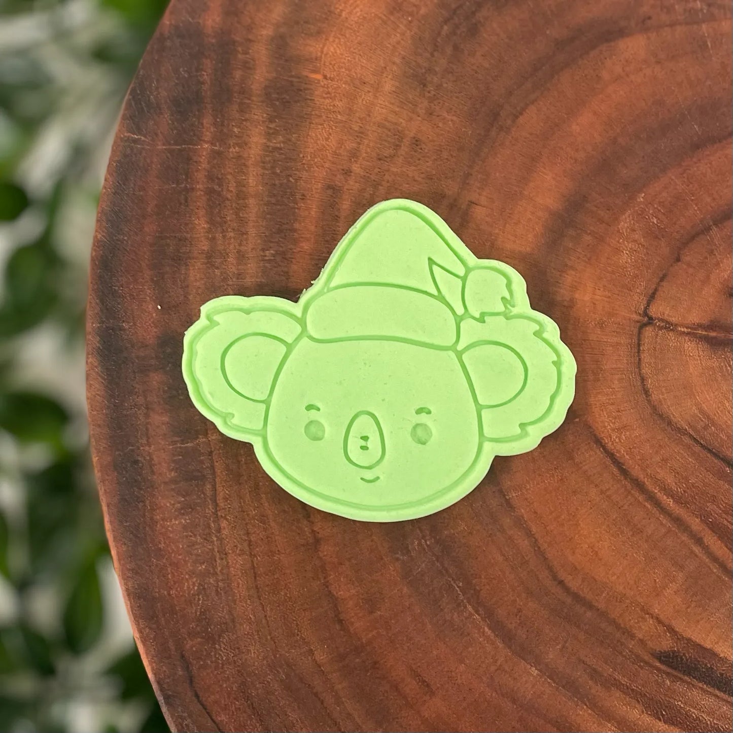 Christmas Koala Cookie Cutter & Fondant Embosser