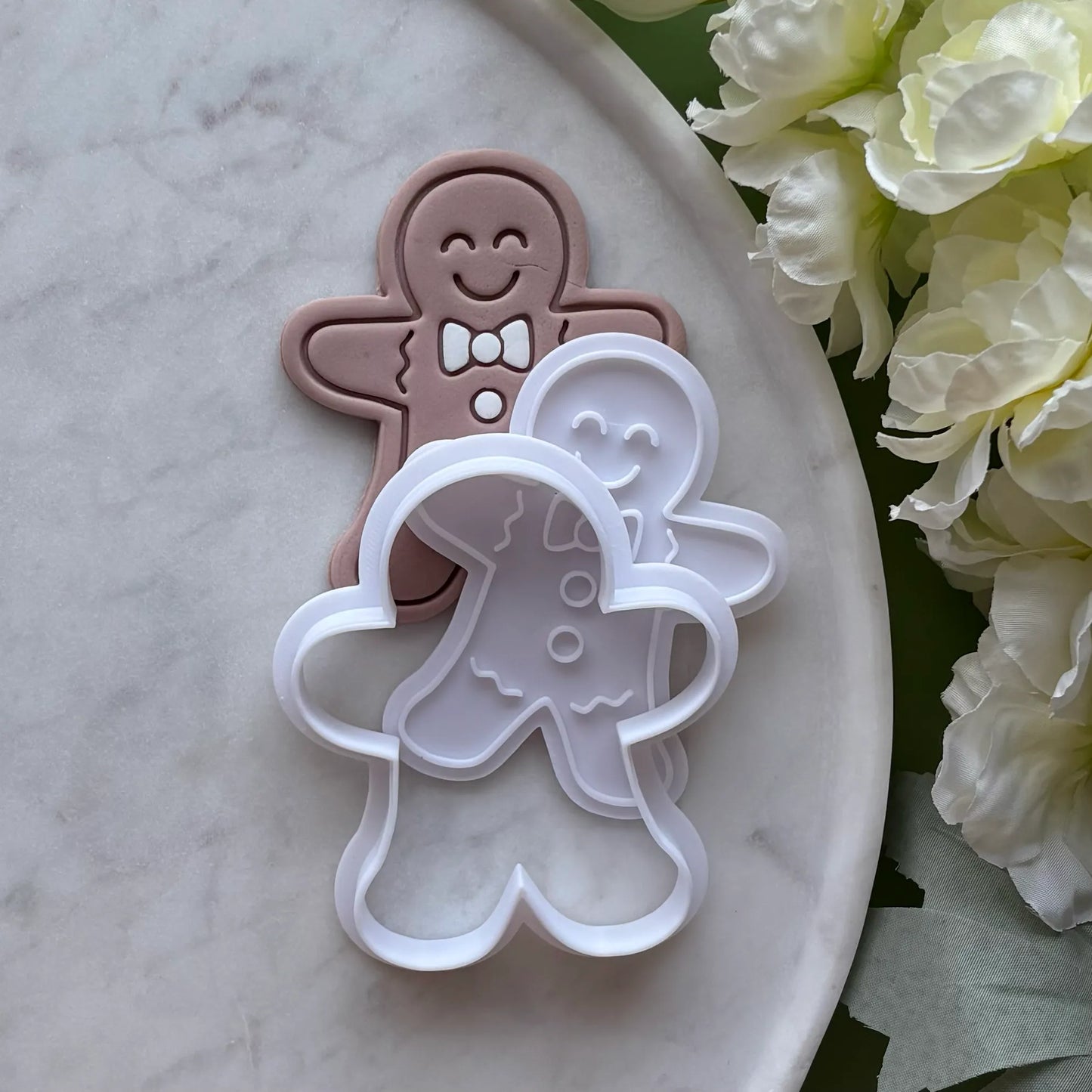 Ginger Bread Man Cookie Cutter & Fondant Embosser
