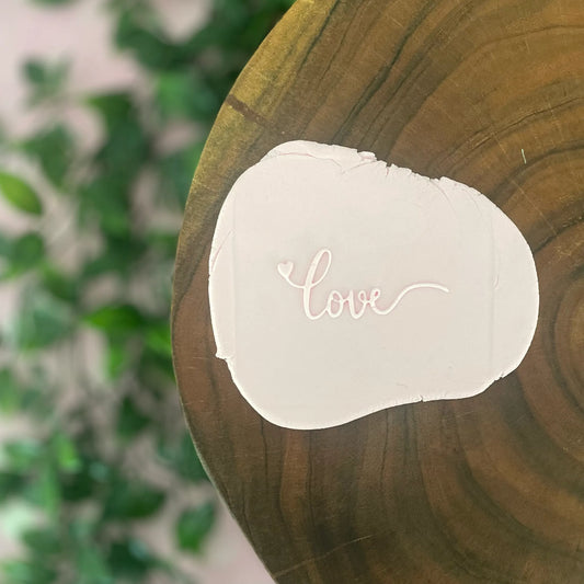 Love Style 2 Fondant Debosser