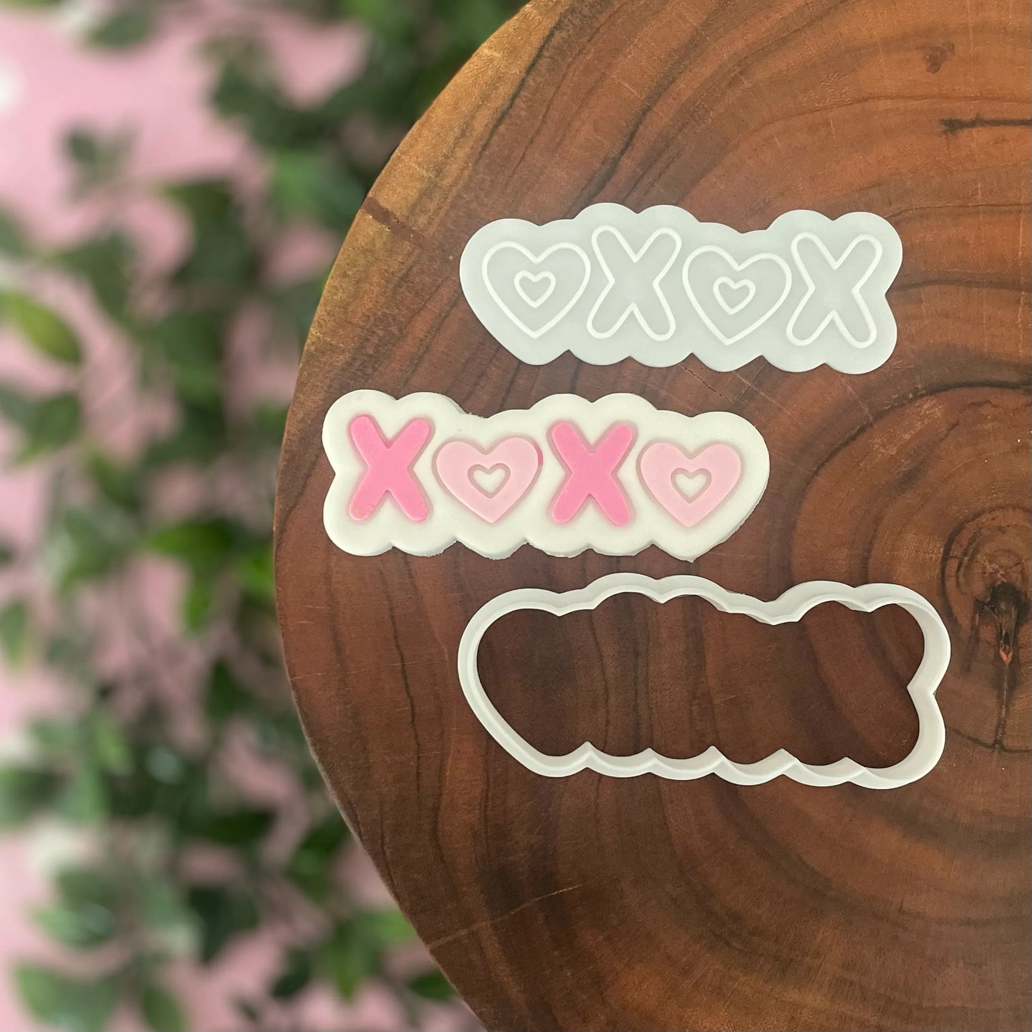 LOVERS SET Cookie Cutter & Fondant Embosser