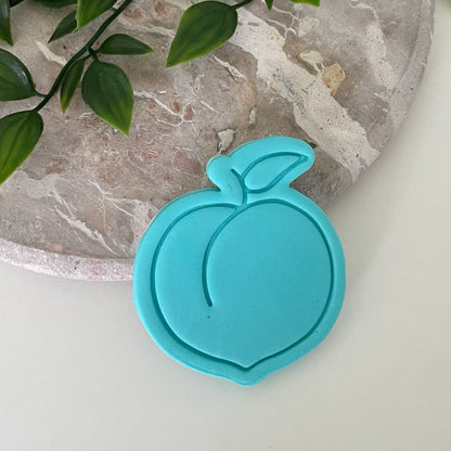 Peach Cookie Cutter & Fondant Embosser