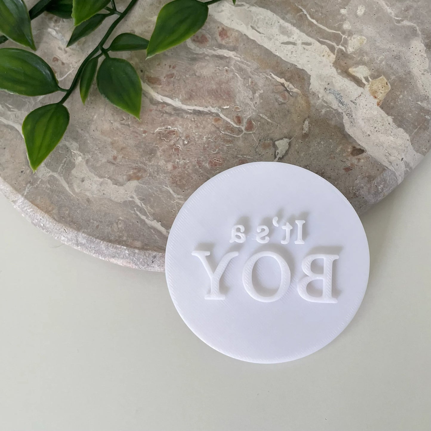 It's a Boy Fondant Embosser