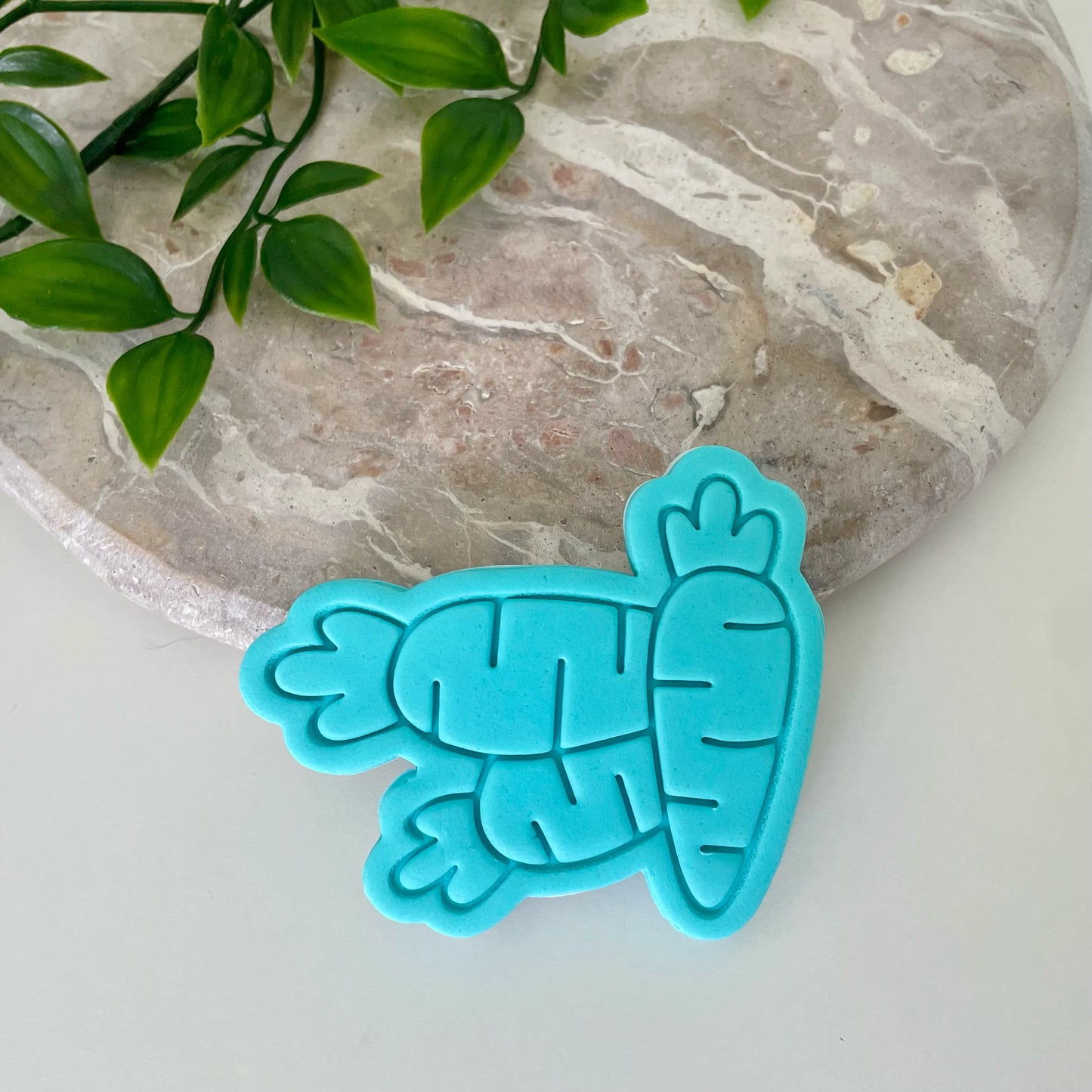 Carrot Bunch Cookie Cookie Cutter & Fondant Embosser