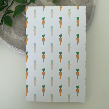 Cookie Backing Card - Easter Carrots