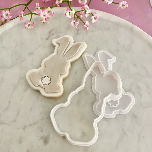 Back of Bunny Cookie Cutter & Fondant Embosser