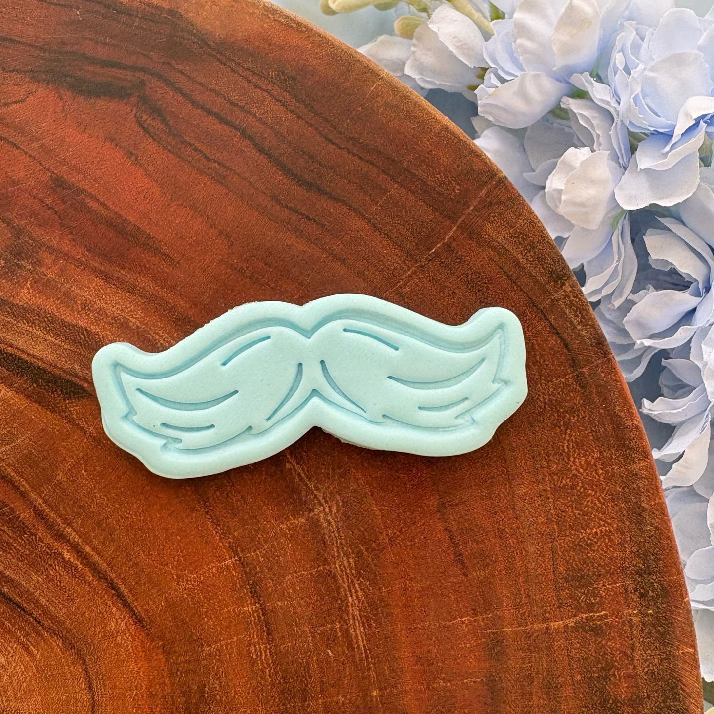 Moustache Cookie Cutter & Fondant Embosser