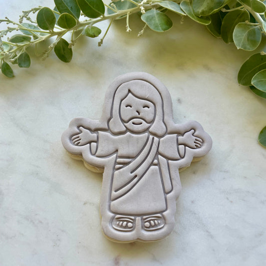 Jesus Cookie Cutter & Fondant Embosser