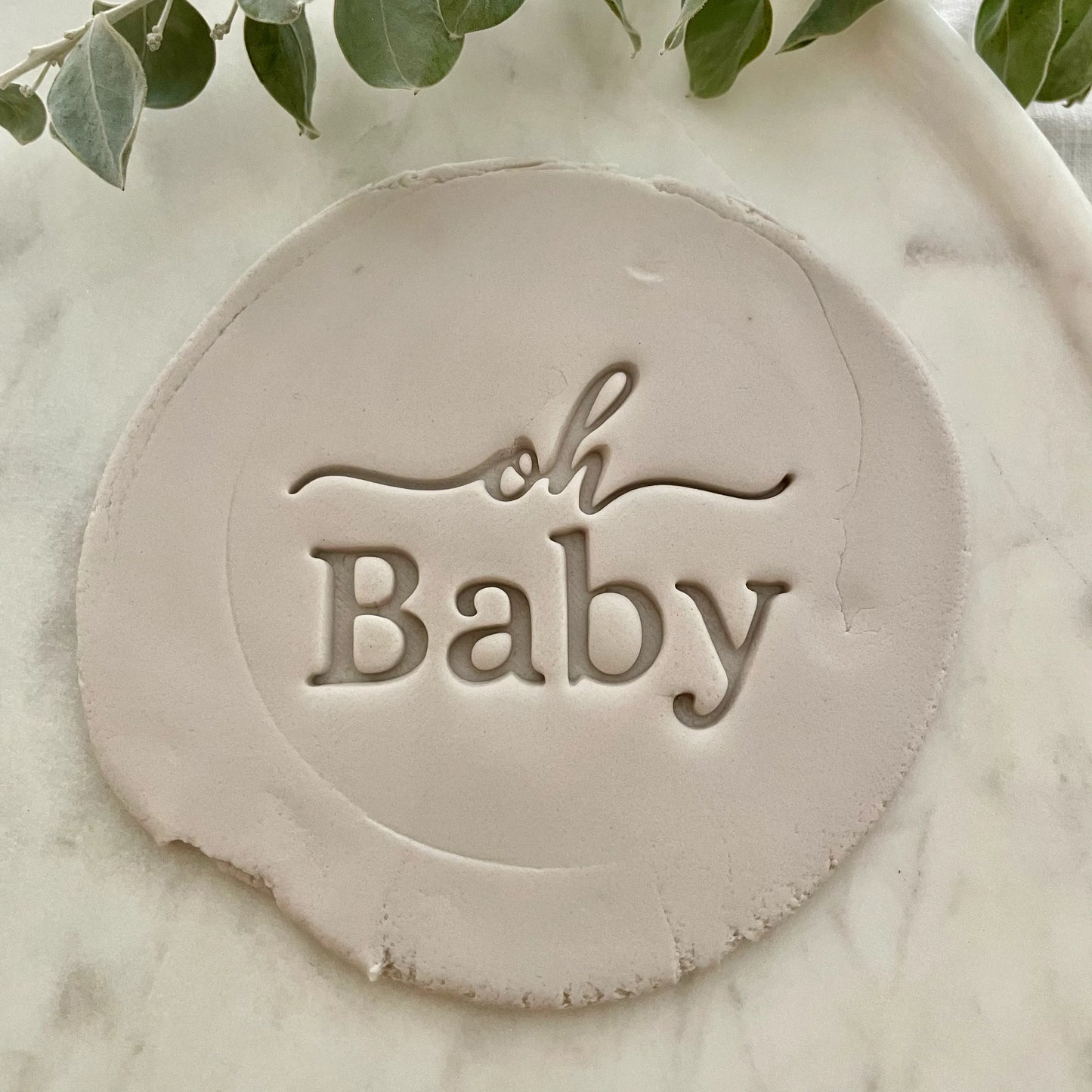 Oh Baby Fondant Embosser