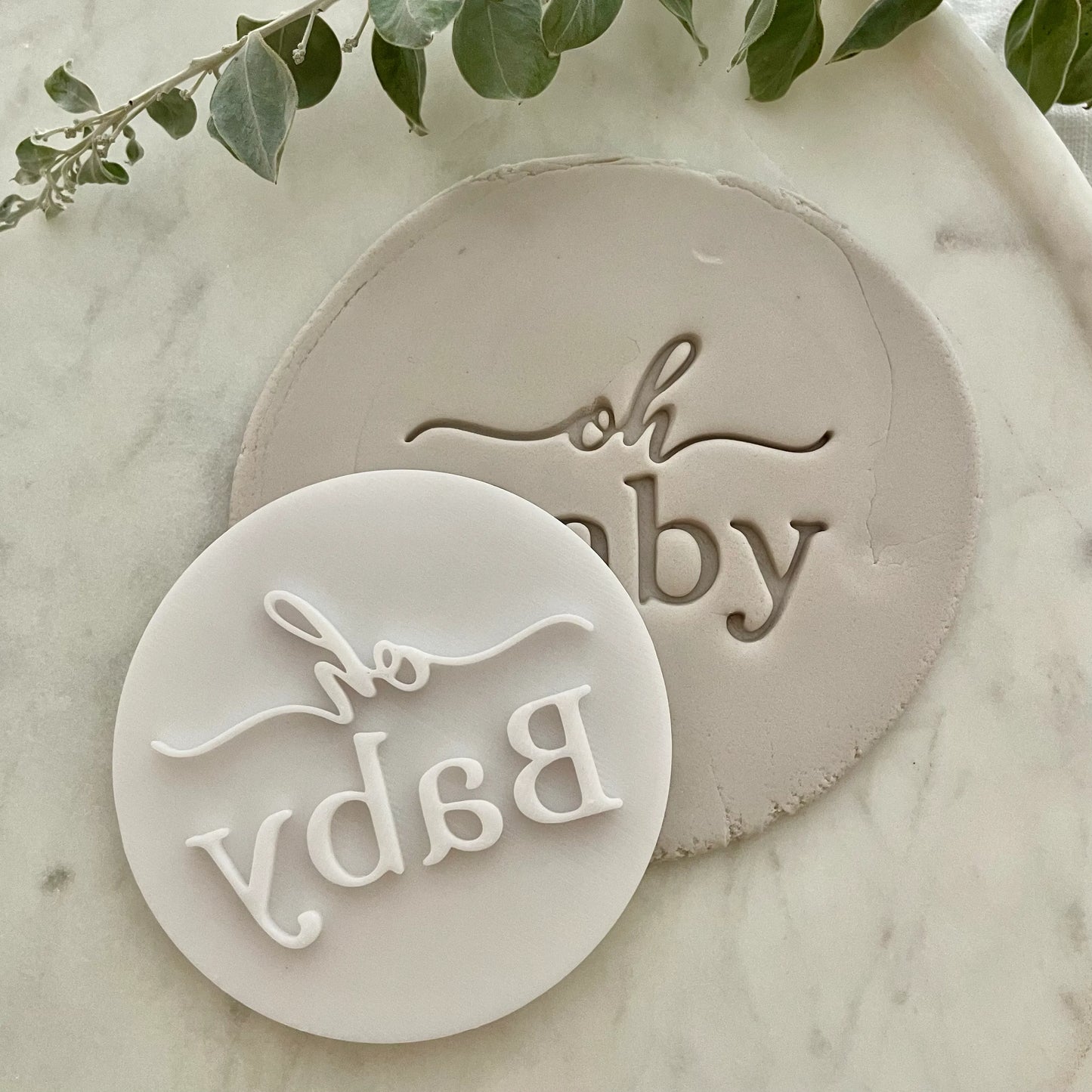 Oh Baby Fondant Embosser