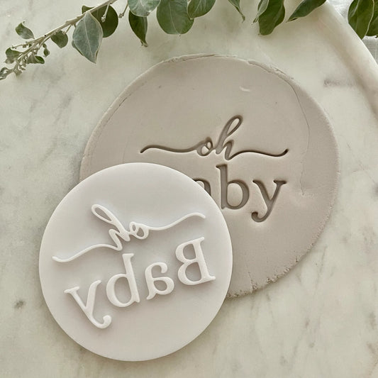 Oh Baby Fondant Embosser