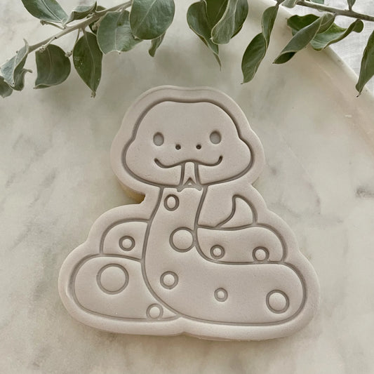 Snake Cookie Cutter & Fondant Embosser
