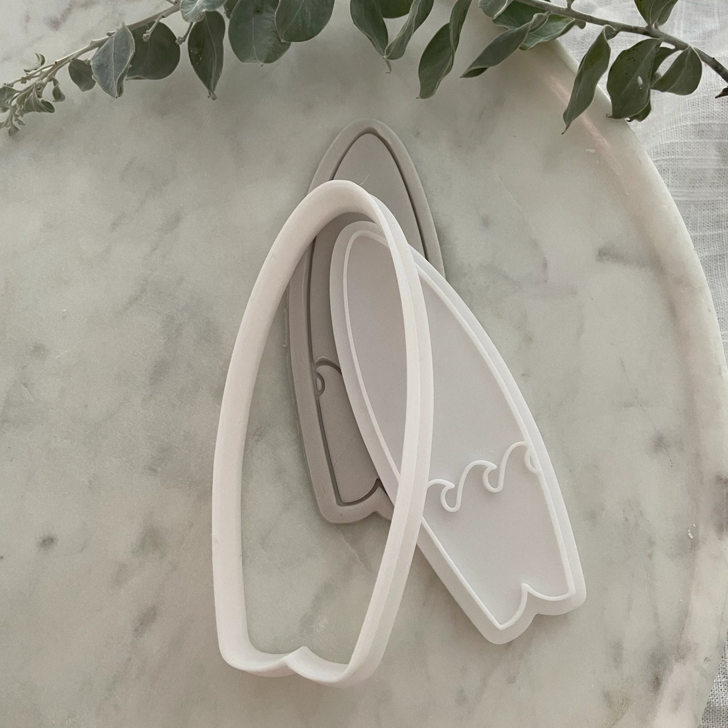 Surf Board Cookie Cutter & Fondant Embosser