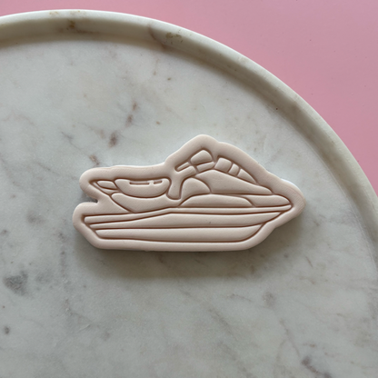 Jet Ski Cookie Cutter & Stamp
