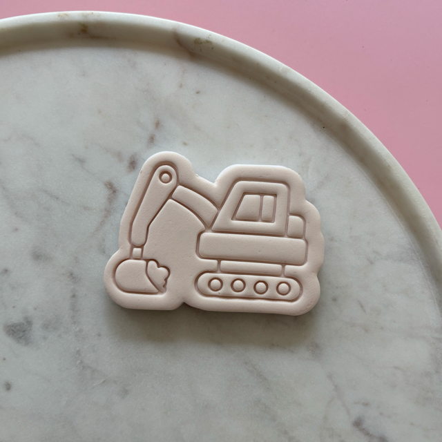 Digger Cookie Cutter & Fondant Embosser