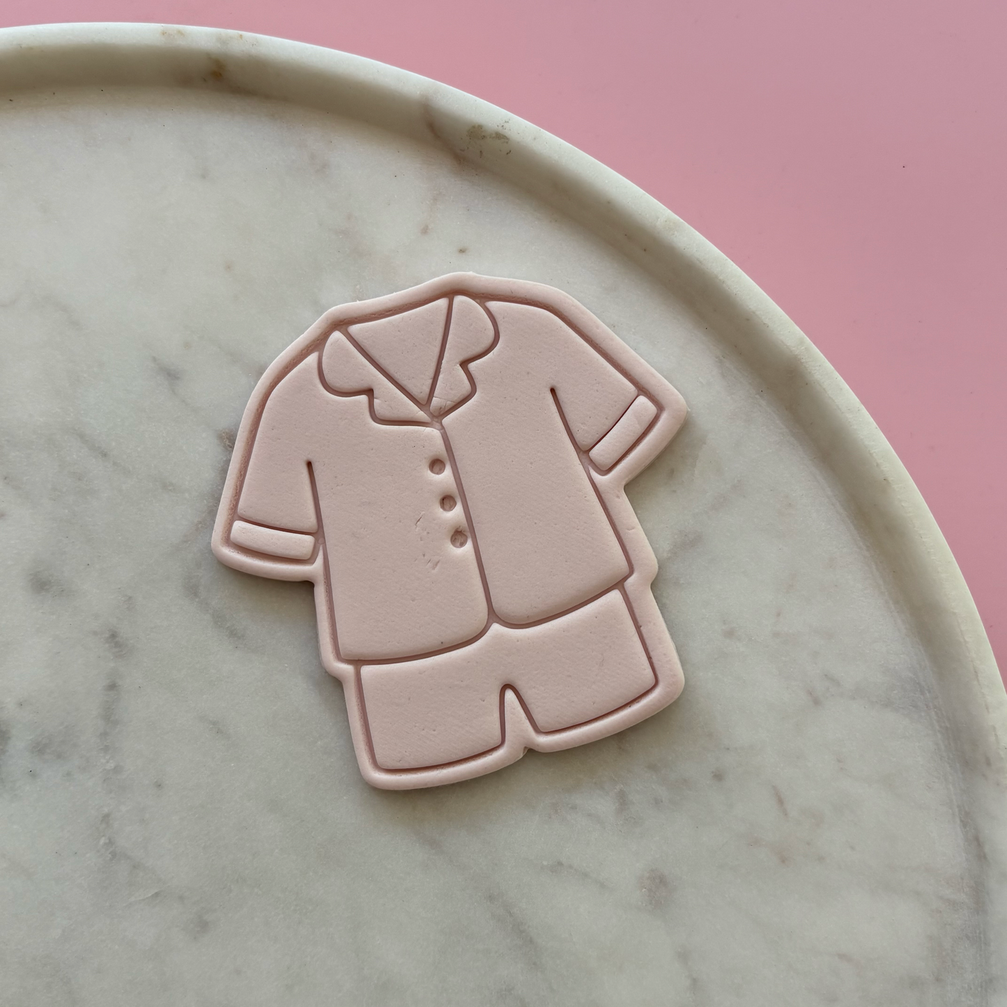 Pyjamas Cookie Cutter & Stamp