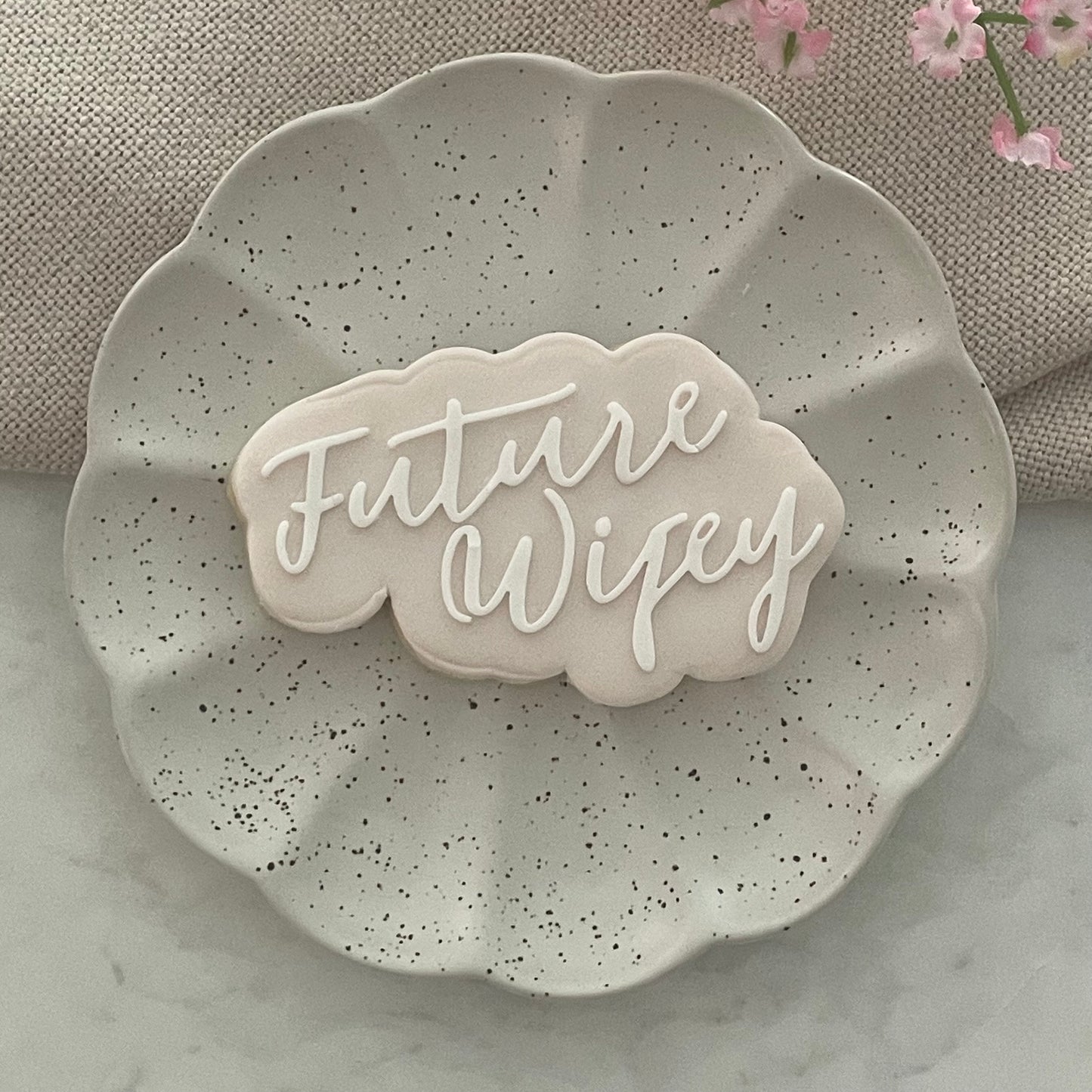 Future Wifey Cookie Cutter & Fondant Debosser