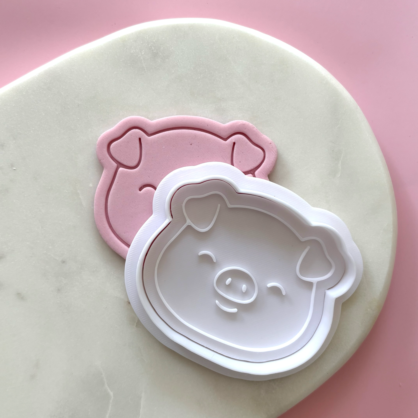 Farm Animals Cookie Cutter & Stamp