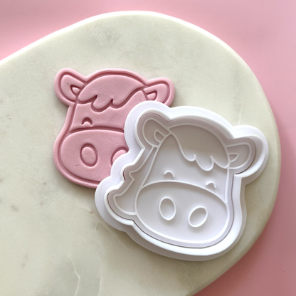 Farm Animals Cookie Cutter & Stamp