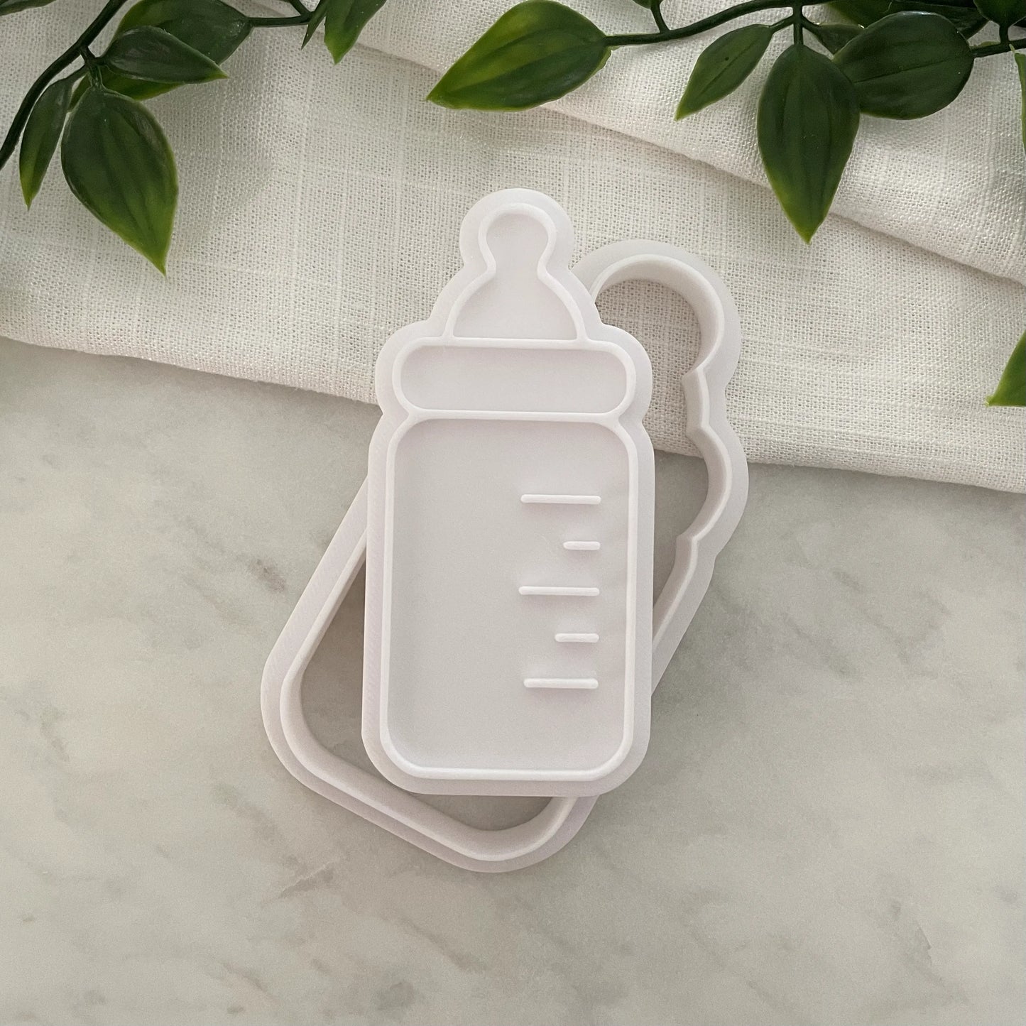 Baby Bottle Cookie Cutter & Fondant Embosser