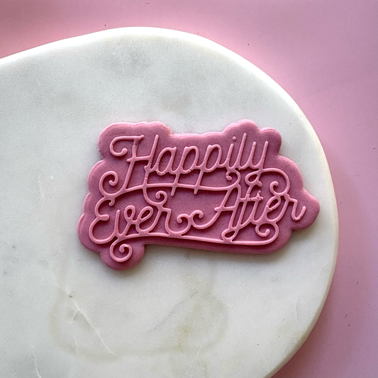 Happily Ever After Cookie Cutter & Debosser