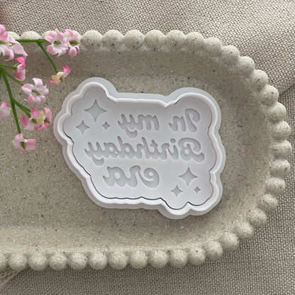 In my Birthday era Cookie Cutter & Fondant Debosser