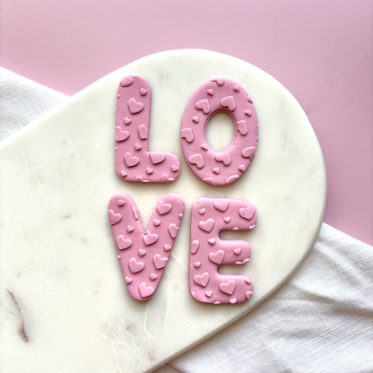 L O V E Cutter Set