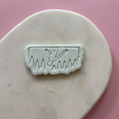 Stranger Things Cookie Cutter & Stamp