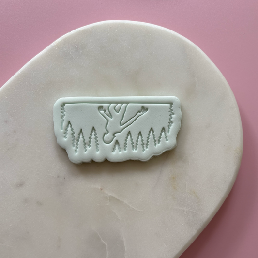 Stranger Things Cookie Cutter & Stamp