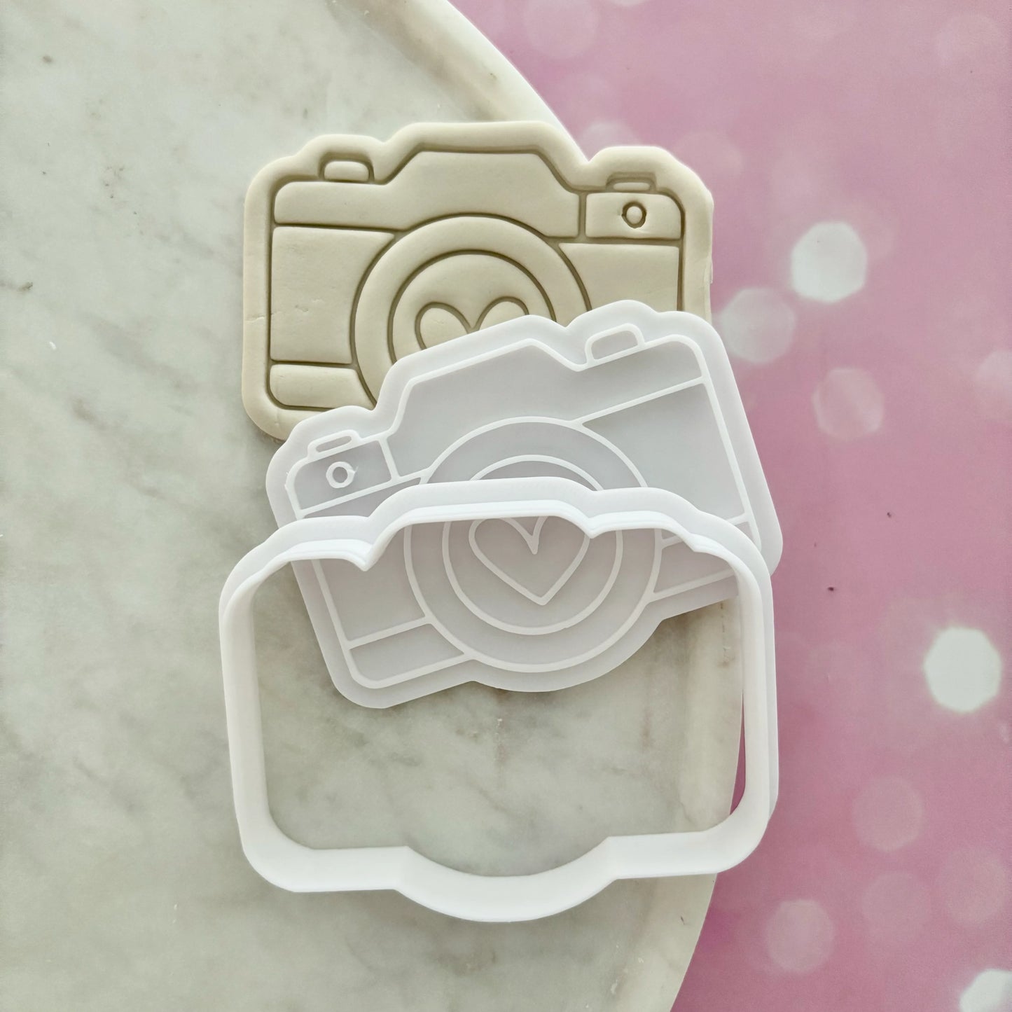 Camera Cookie Cutter & Fondant Embosser