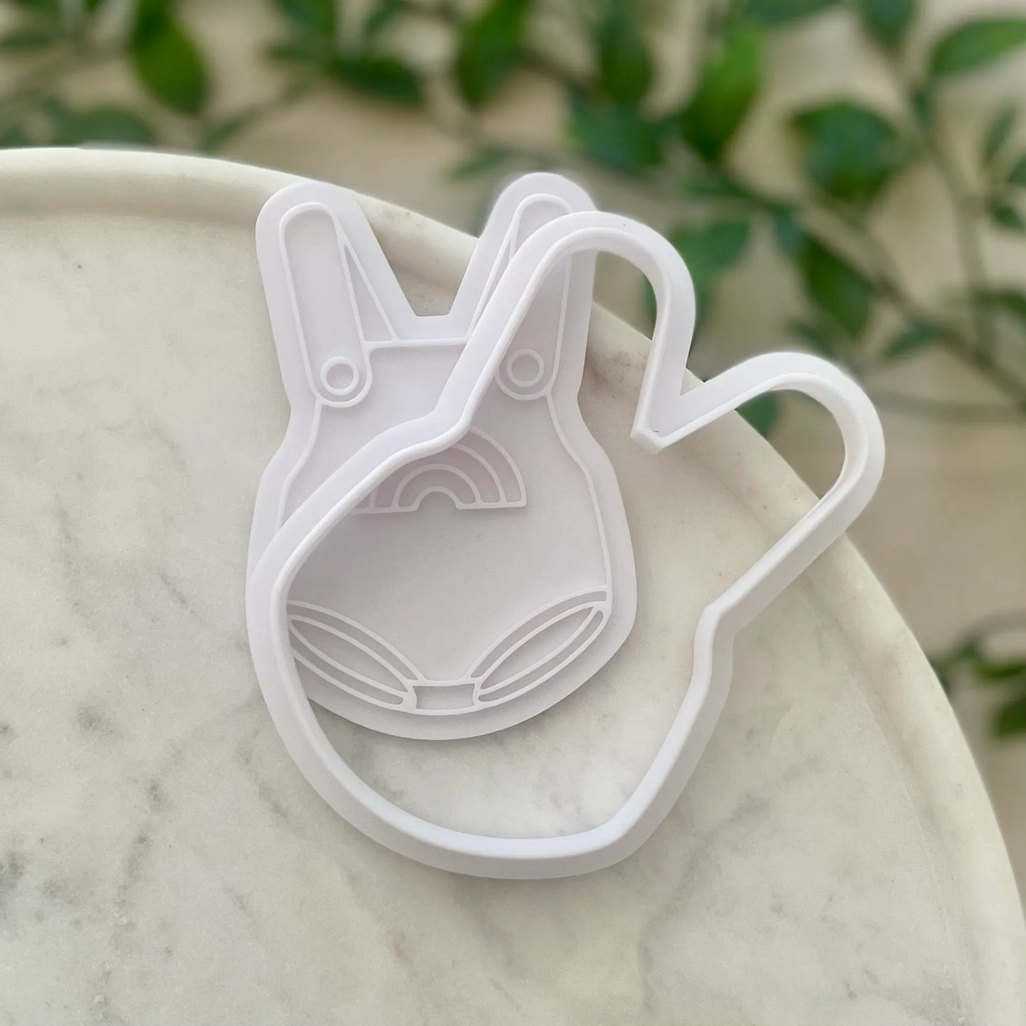 Rainbow onesie Cookie Cutter & Fondant Embosser