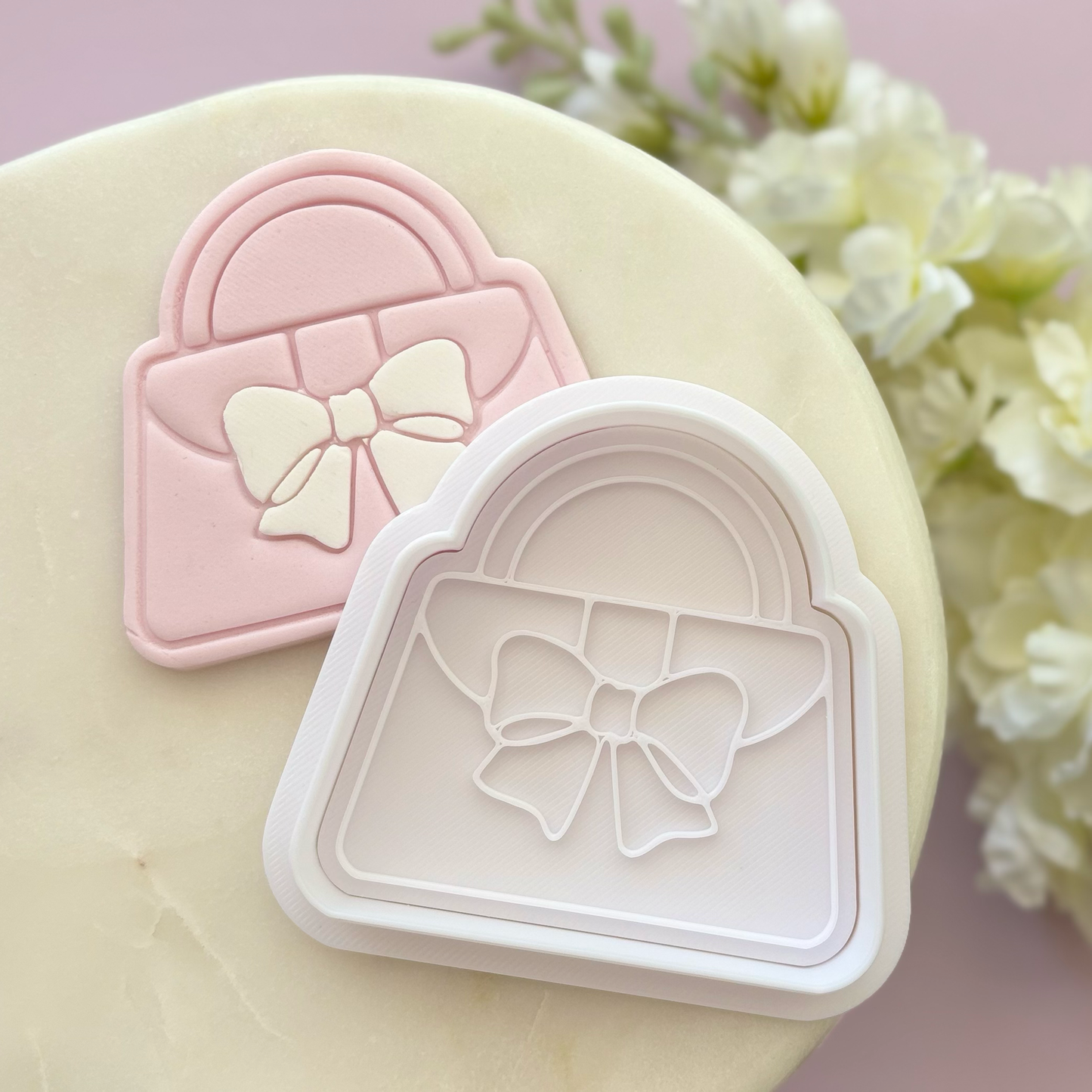 Handbag Cookie Stamp & Cutter
