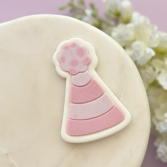 Party Hat Cookie Cutter & Fondant Embosser