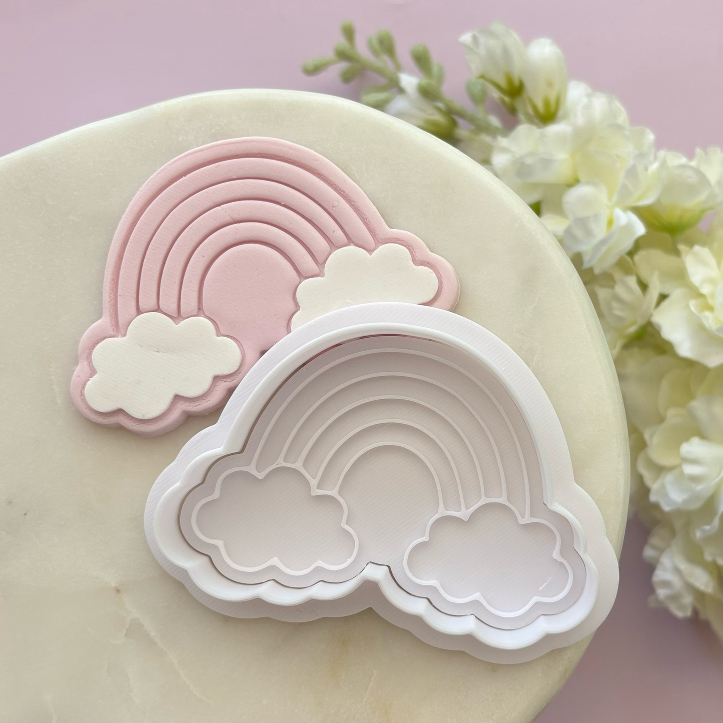 Rainbow Cookie Stamp & Cutter