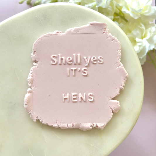 Shell Yes Cookie Debosser